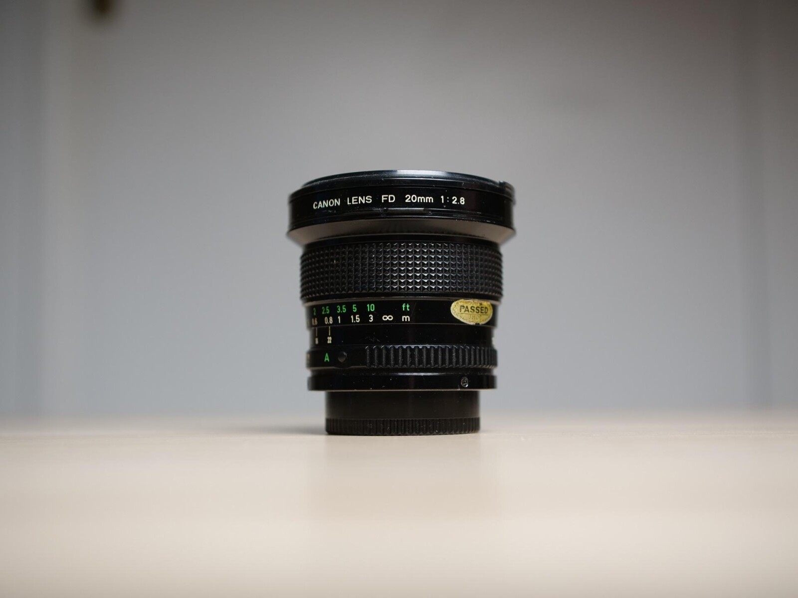 Objectif Canon New FD 20mm F/2.8 - Photo 2 sur 3