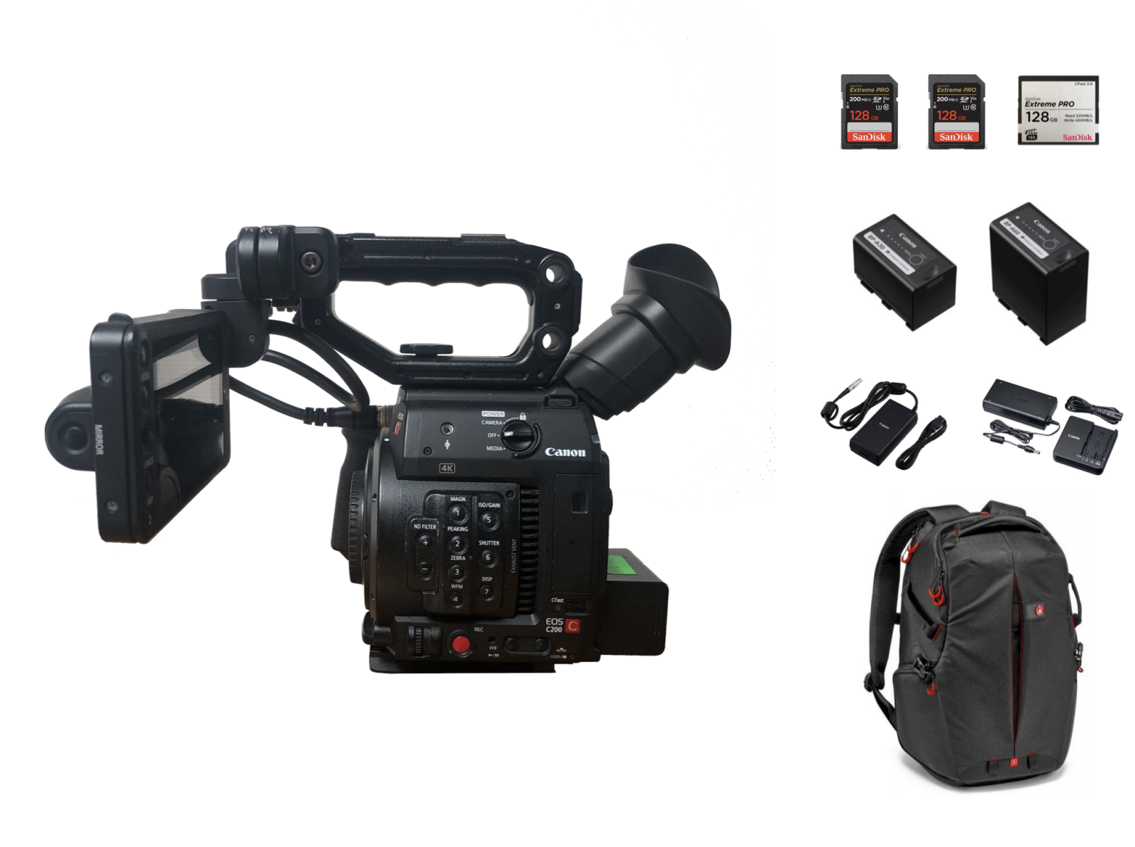 Canon EOS C200 - Kit "STRICT NÉCESSAIRE" - Photo 1 sur 1