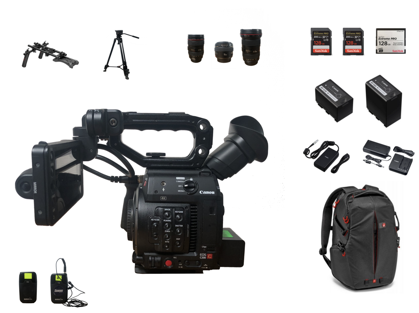 Canon EOS C200 - Kit " STANDARD FIXE"  - Photo 1 sur 1