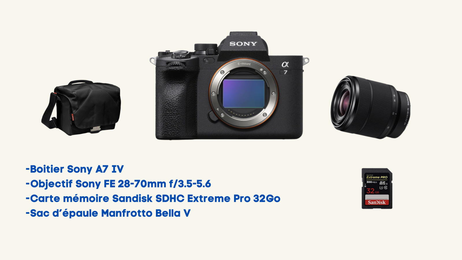 Sony A7 IV + Objectif 28-70mm - Photo 1 sur 1