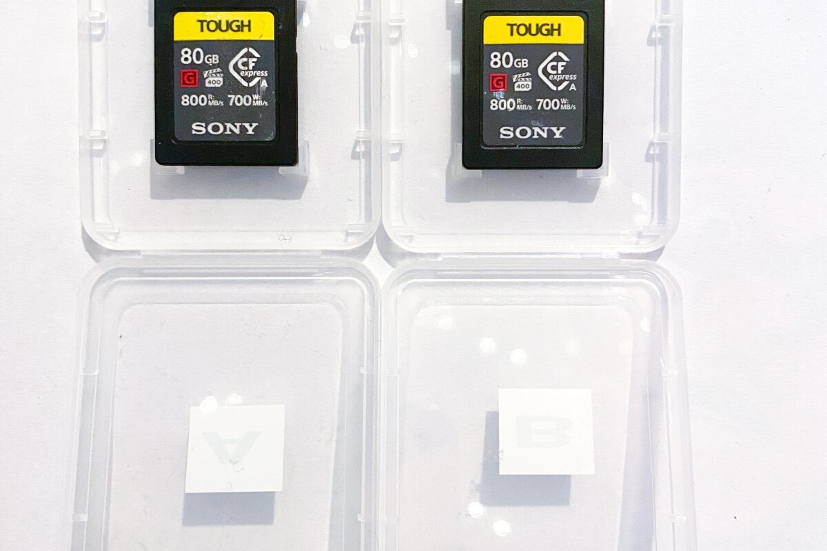 Location Carte CFexpress Type A Sony 80Gb - Lightyshare