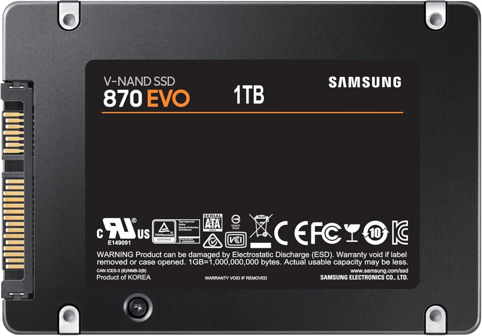 Samsung SSD 870 EVO - Photo 1 sur 1