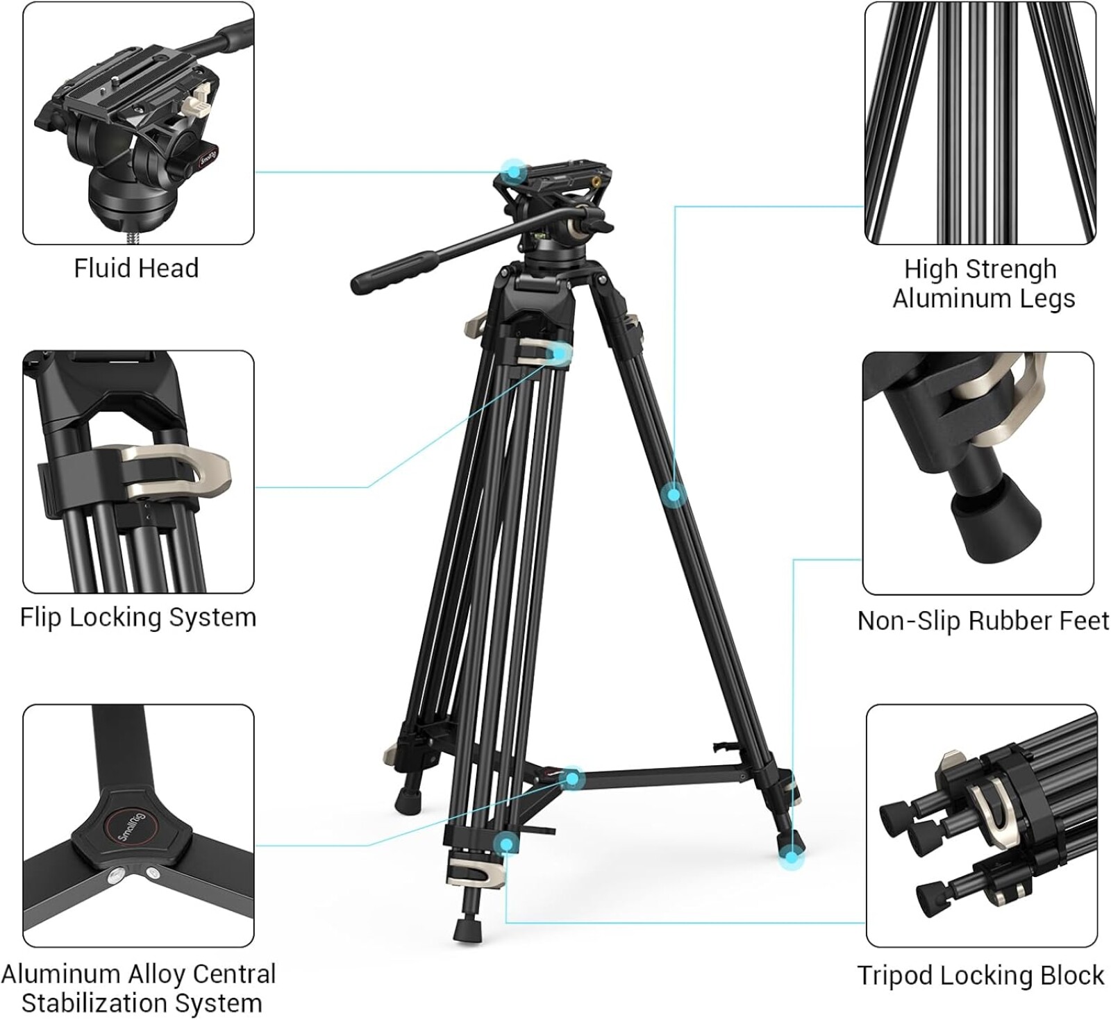 Smallrig Trépied vidéo - Photo 2 sur 4
