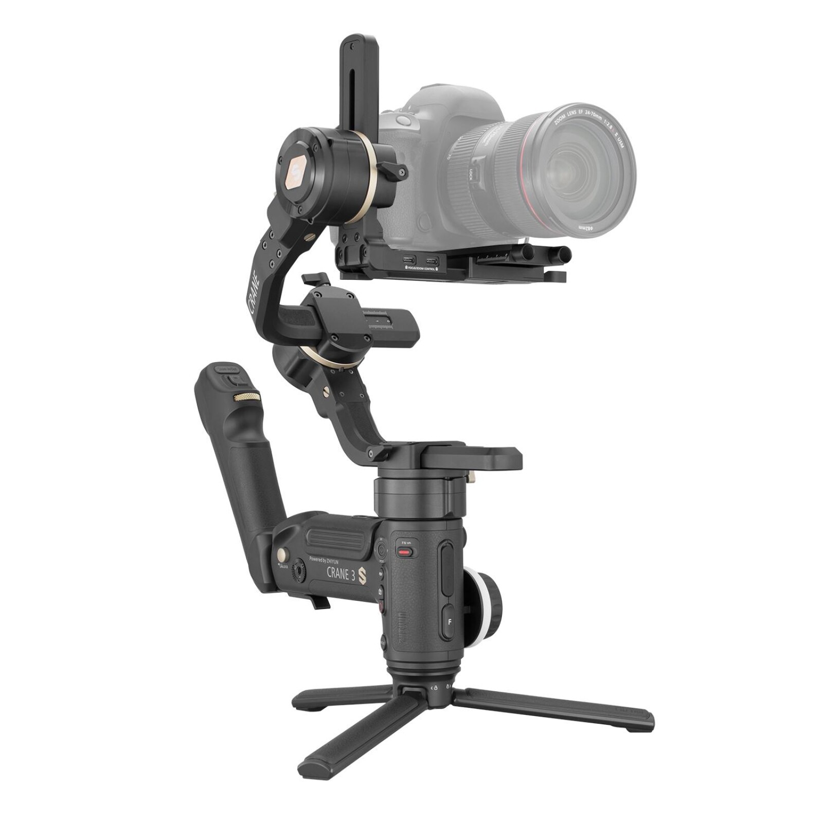 zhiyun crane 3 s avec moteur de focus - Photo 2 sur 3
