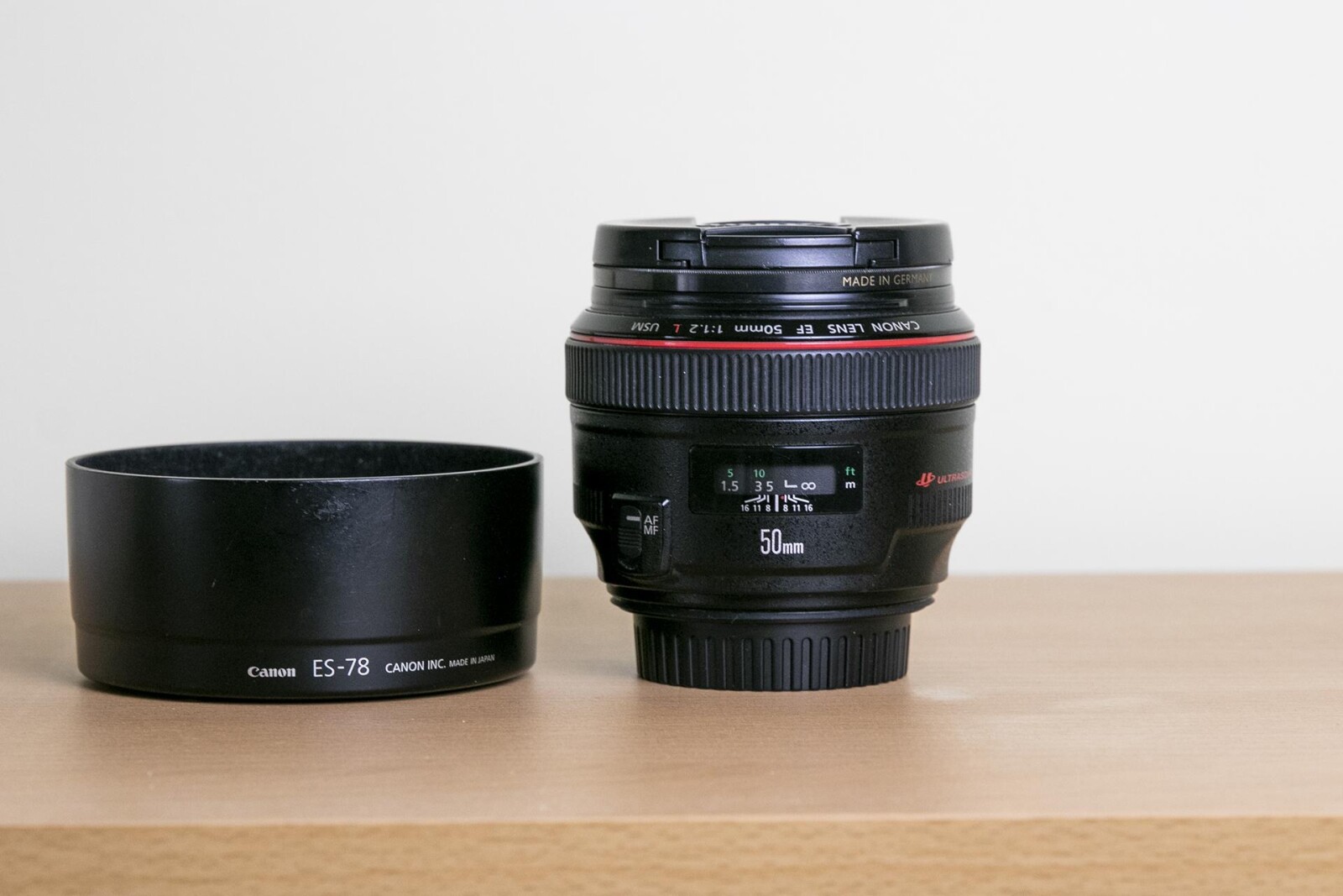Canon EF 50mm F/1.2 L USM - Photo 1 sur 6
