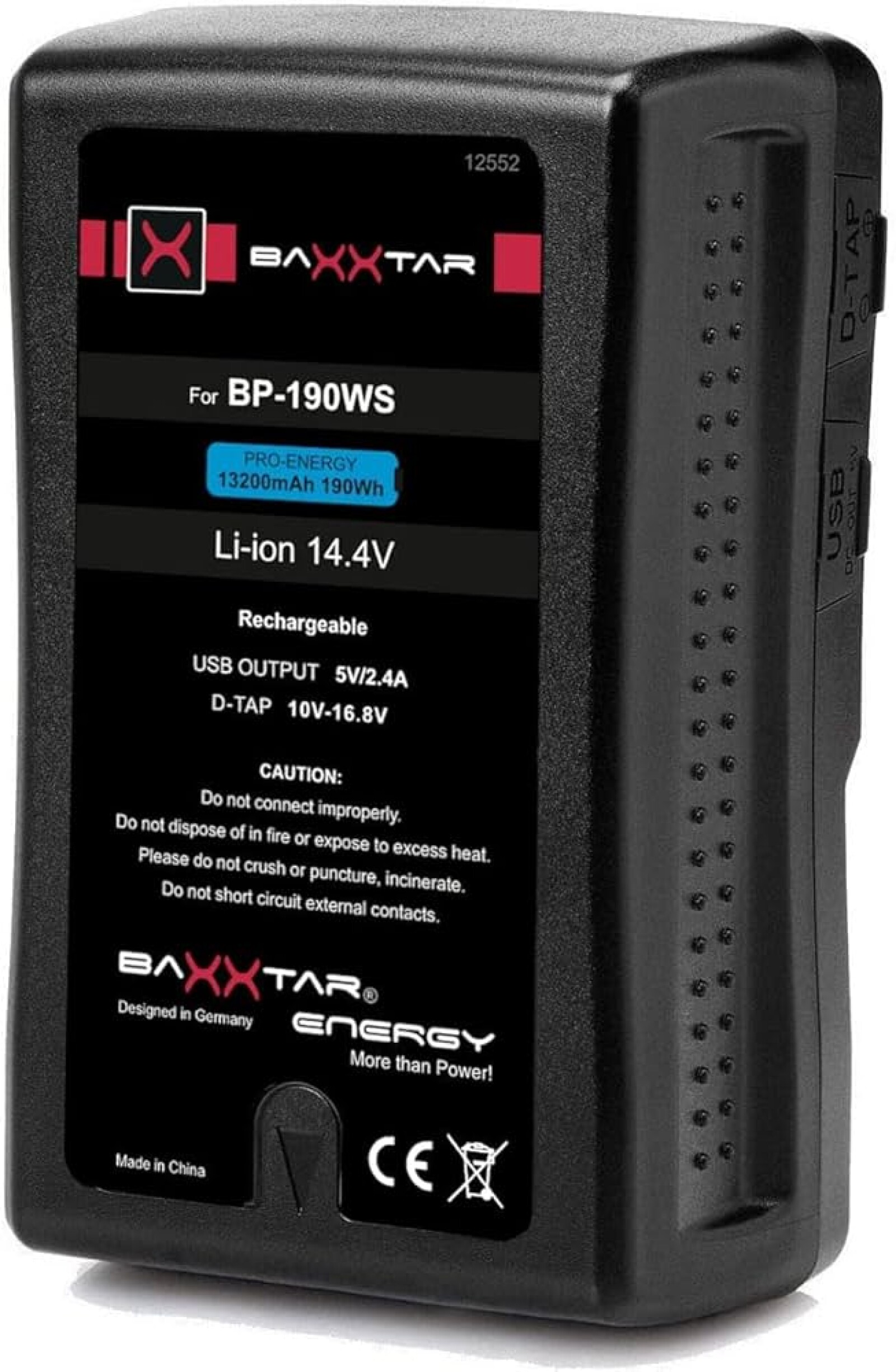 baxxtar BP190WS - Photo 1 sur 1