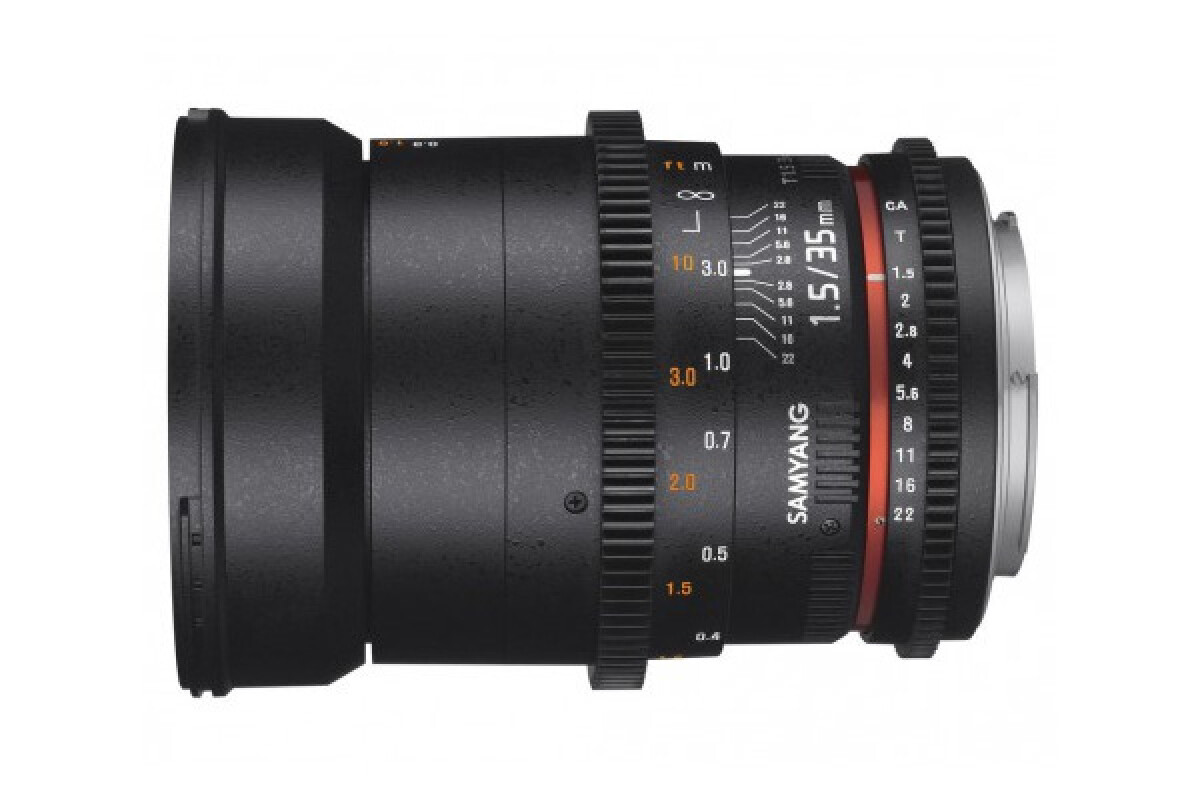 Location Samyang Cine Lens 35mm T1.5 AS UMC VDSLR - Lightyshare