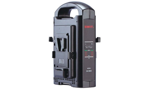 Location SWIT SC-302S chargeur double voie V-Lock séquentiel