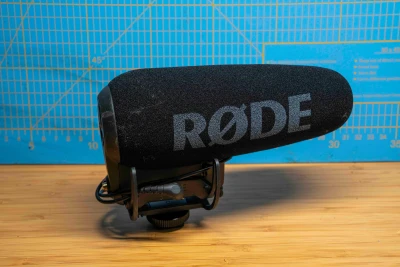 Rode VideoMic Pro+ en location