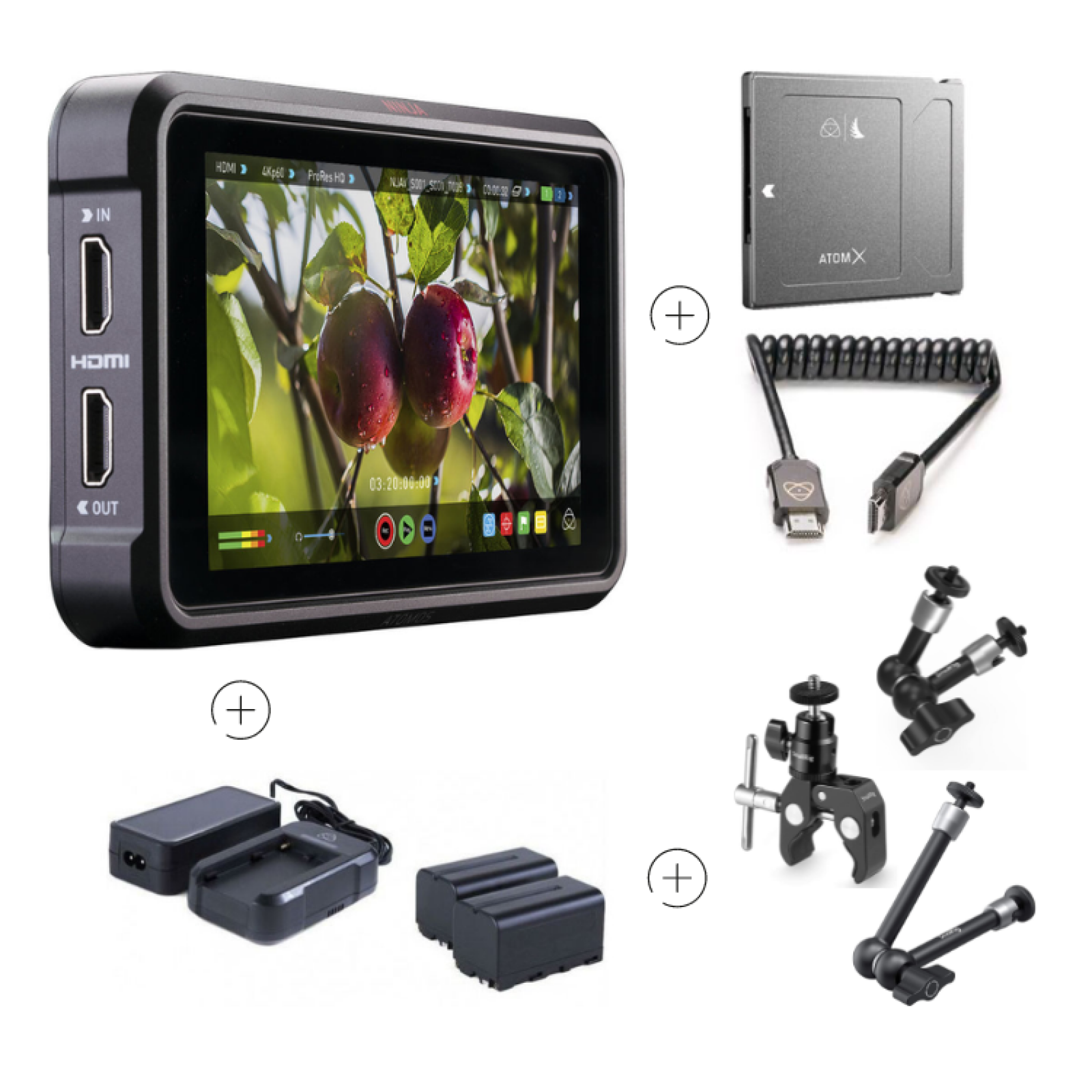 Atomos Ninja V - Moniteur Enregistreur vidéo 5 pouces avec SSD 500Go (AngelBird Atom) - Photo 1 sur 3