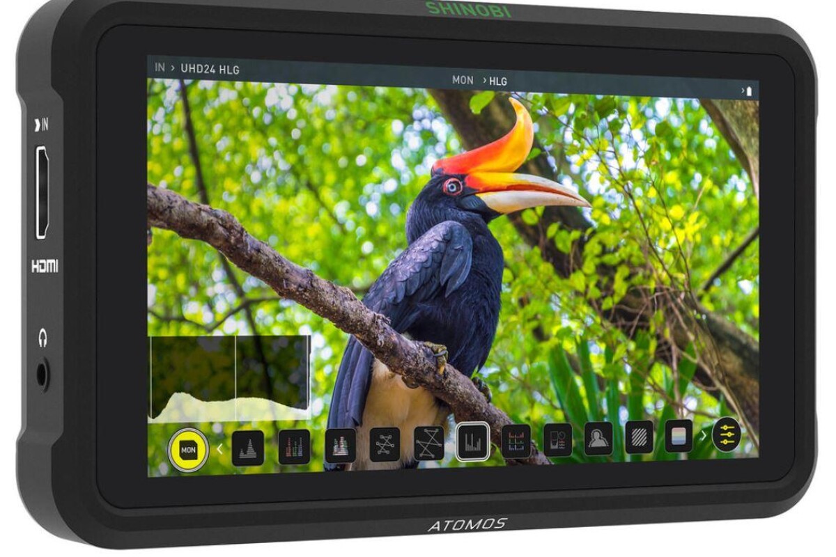 Location ATOMOS SHINOBI MONITEUR 5" 4K HDMI HDR - Lightyshare