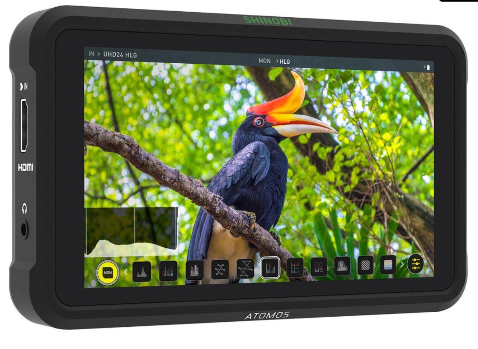 ATOMOS SHINOBI MONITEUR 5" 4K HDMI HDR - Photo 1 sur 3