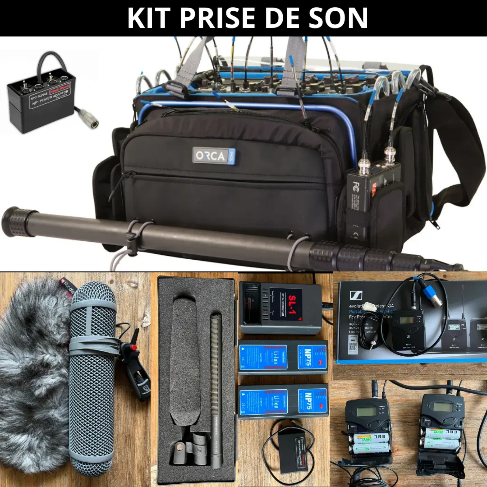 Kit prise de son - Photo 1 sur 1