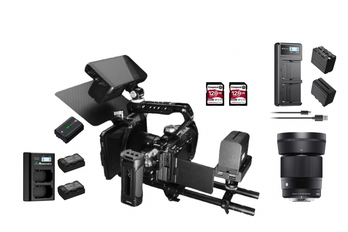Location Sony FX30 Pack Cinema - Lightyshare