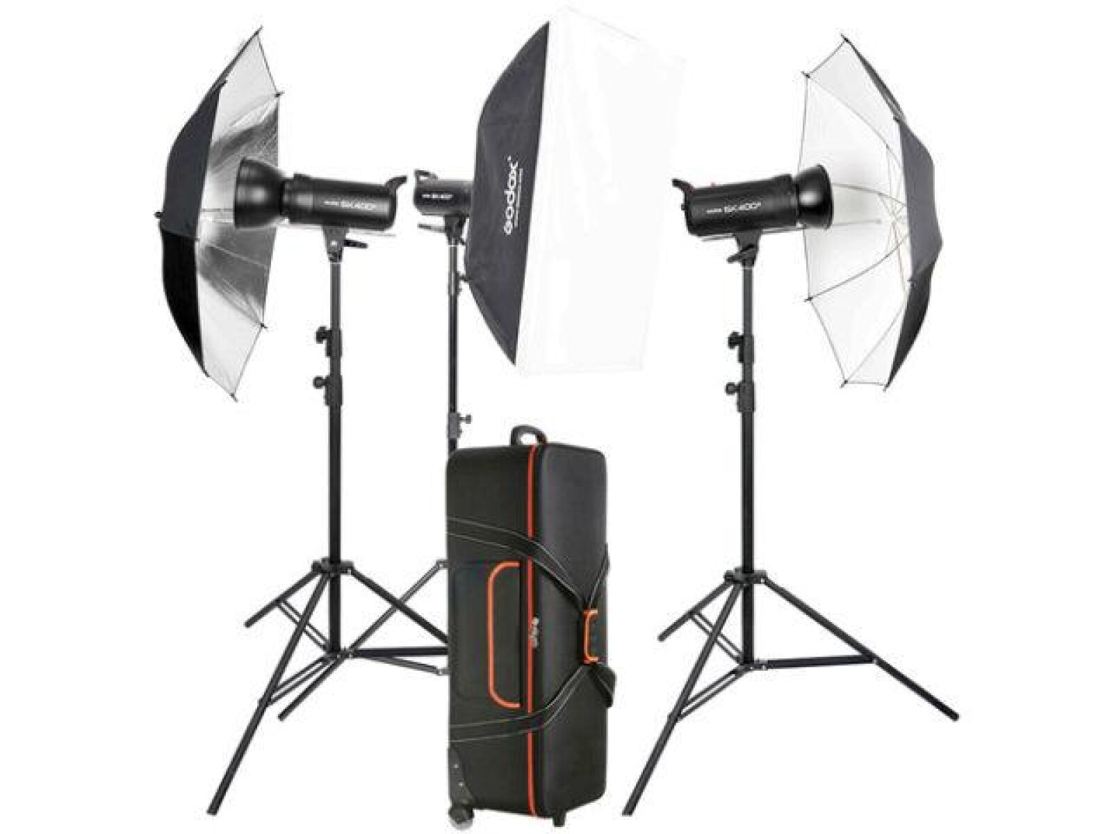 KIT DE FLASH STUDIO - GODOX SK400II-D - Photo 1 sur 4