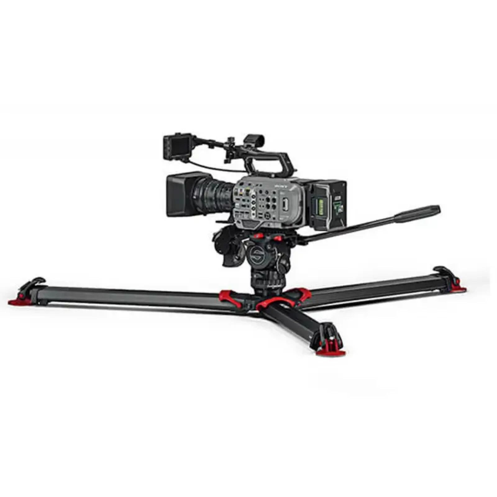 Sachtler Flowtech 75 MS + tête fluide Sachtler aktiv8 - Photo 4 sur 4