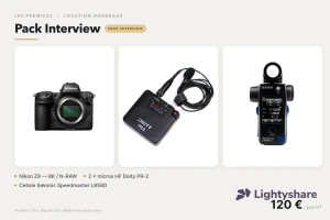Location Pack Interview — Nikon Z8 + 2× Deity PR-2 + Sekonic L858D