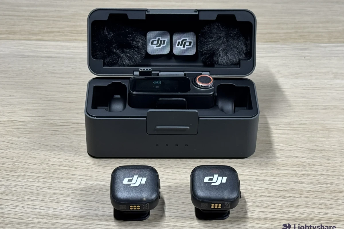Location DJI Mic 3 (2 TX + 1 RX + Charging Case) - Lightyshare
