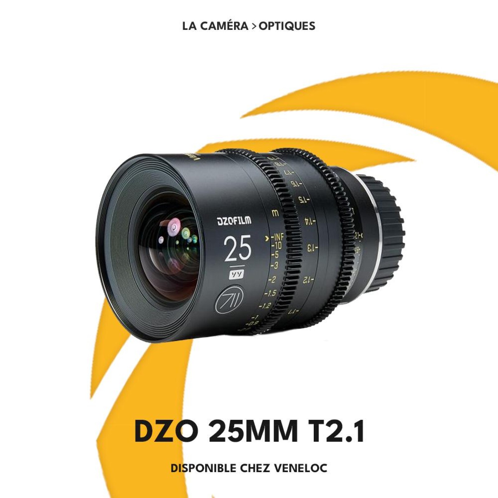 DZOFILM Vespid Prime 25mm T2.1 - Photo 1 sur 1