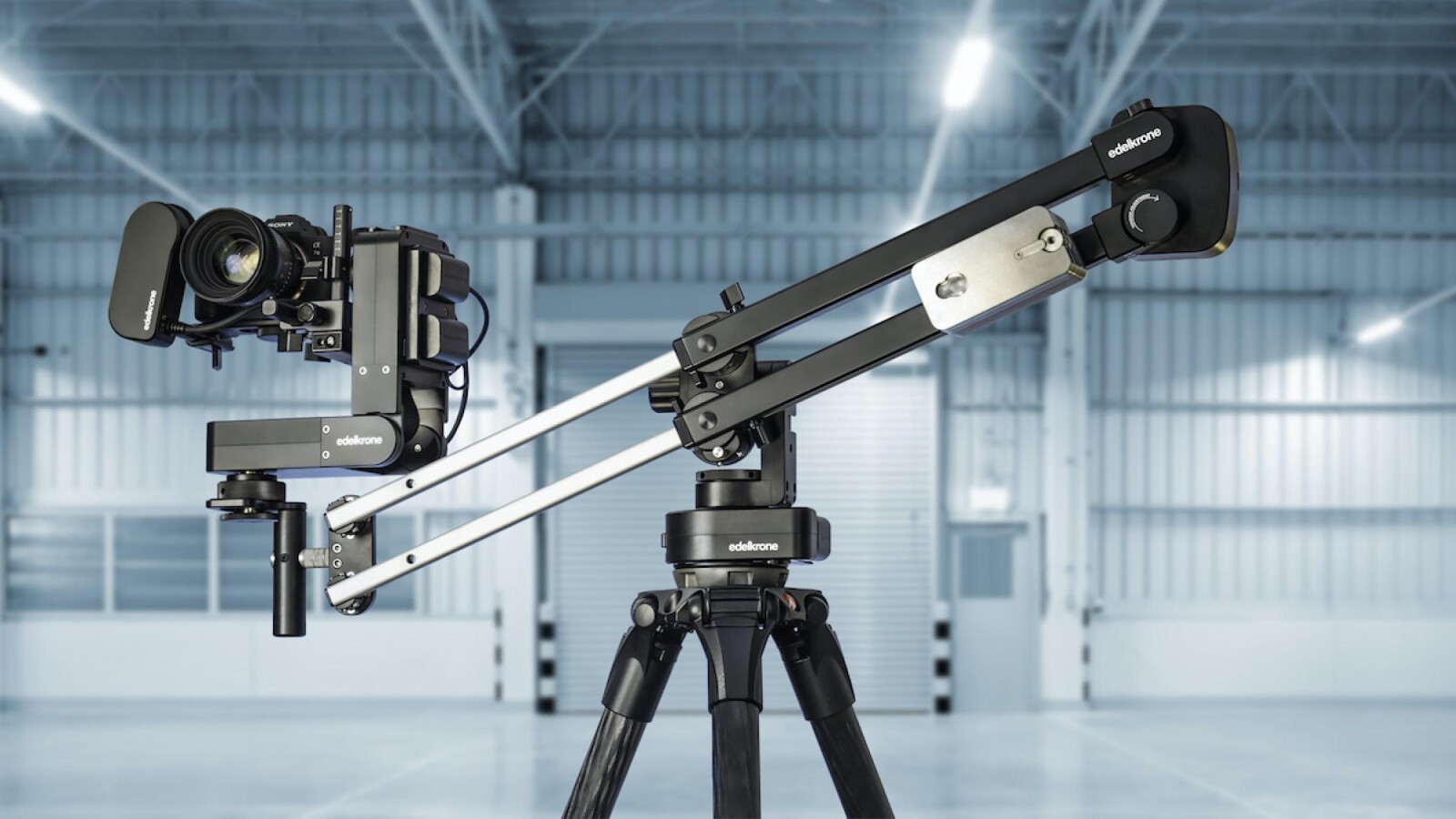 Edelkrone JibOne + HeadPlus + Pan PRO Module + HeadOne Grue Crâne motorisé - Photo 1 sur 5