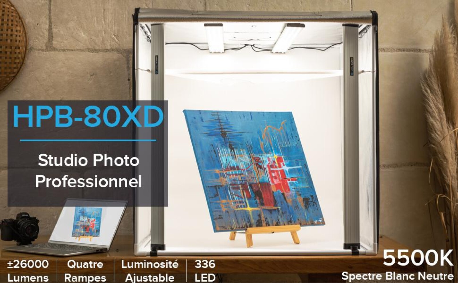 HAVOX - Studio Photo HPB-80XD - Photo 1 sur 2