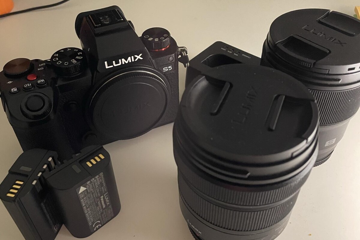 Location Kit de tournage Lumix S5 - Caméra, Objectifs et micro (Sans trépied !) - Lightyshare