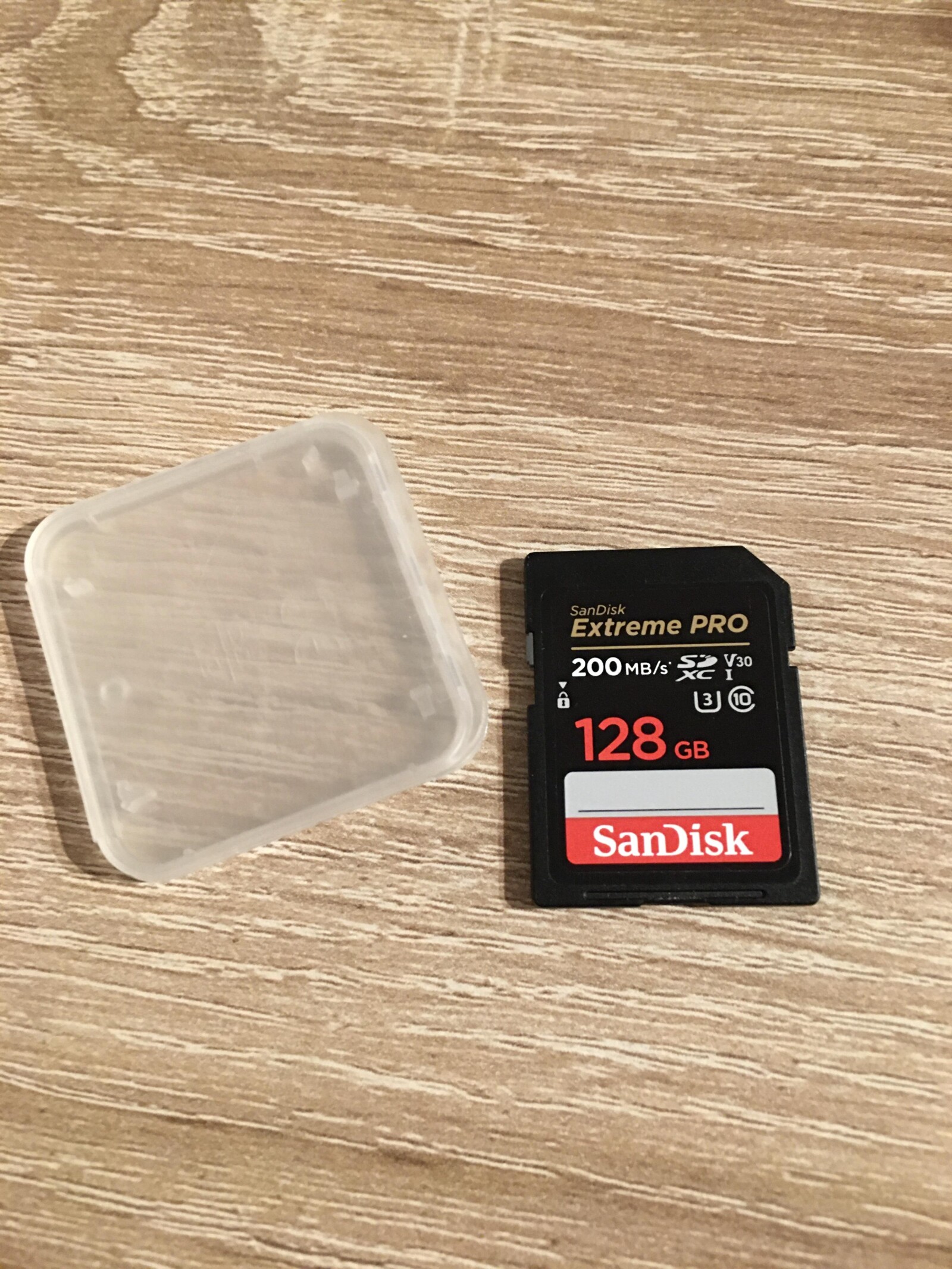 Carte SD SanDisk Extreme Pro 128 Go (SDXC 200mb/s) - Photo 1 sur 1