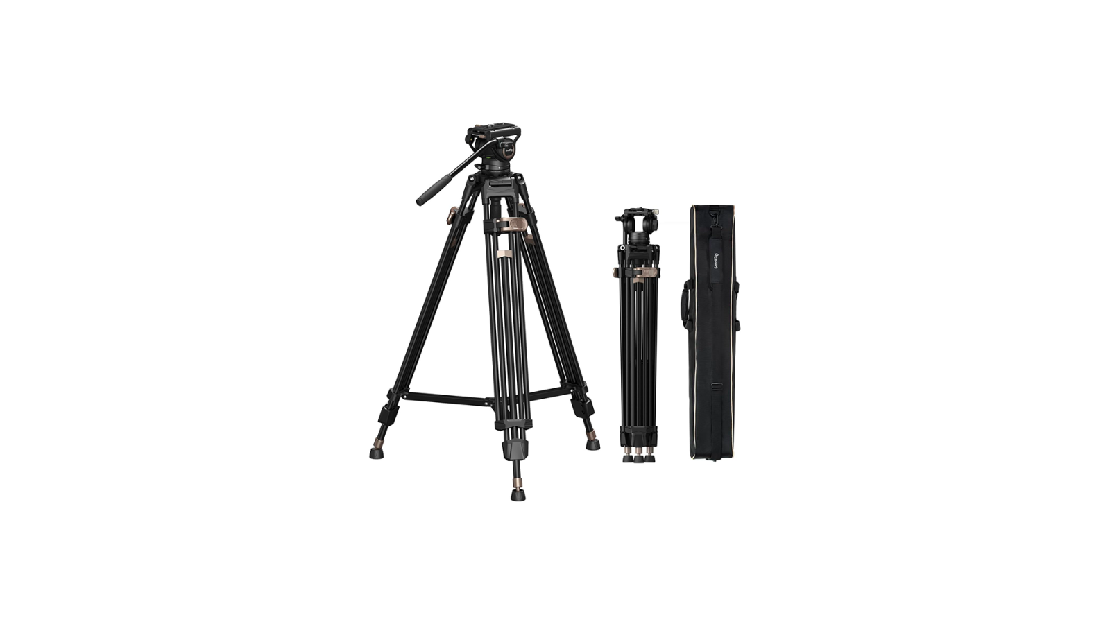 Trepied Caméra SMALLRIG AD-80 Tête Fluide, 191cm - Photo 1 sur 1
