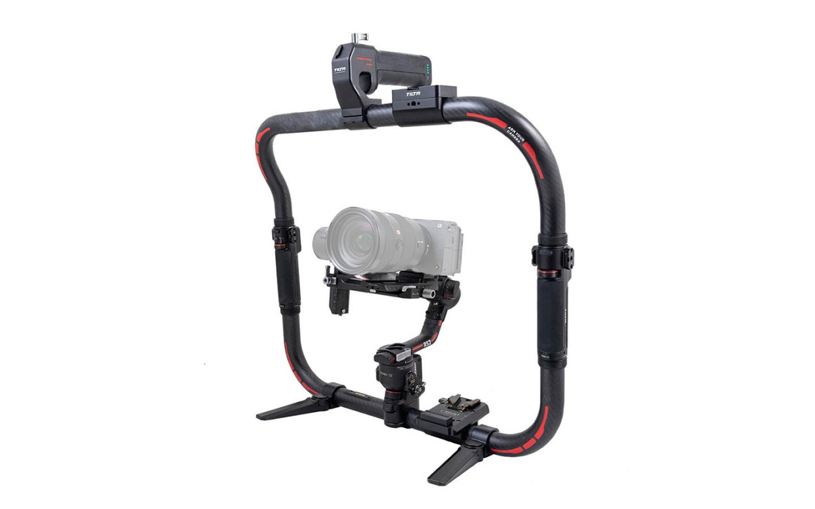 STABILISATEUR "ADVANCED" DJI RONIN RS2 & TILTA RING GRIP - Photo 1 sur 1