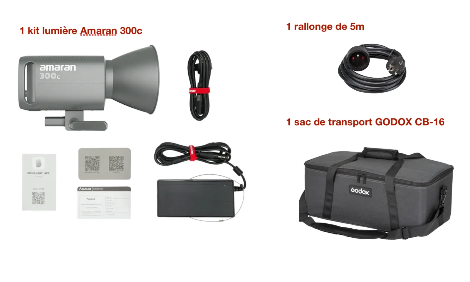 Amaran Amaran 300C - Photo 2 sur 5
