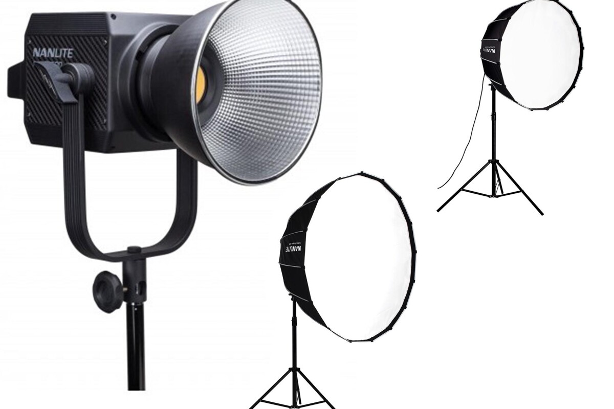 Location Kit 2x NANLITE Forza 500W Daylight - Lightyshare