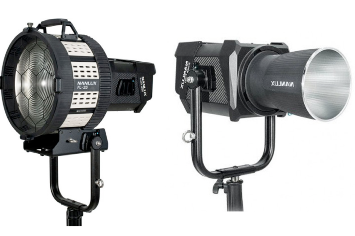 Location Kit 2x NANLUX Evoke 1200W Daylight  - Lightyshare
