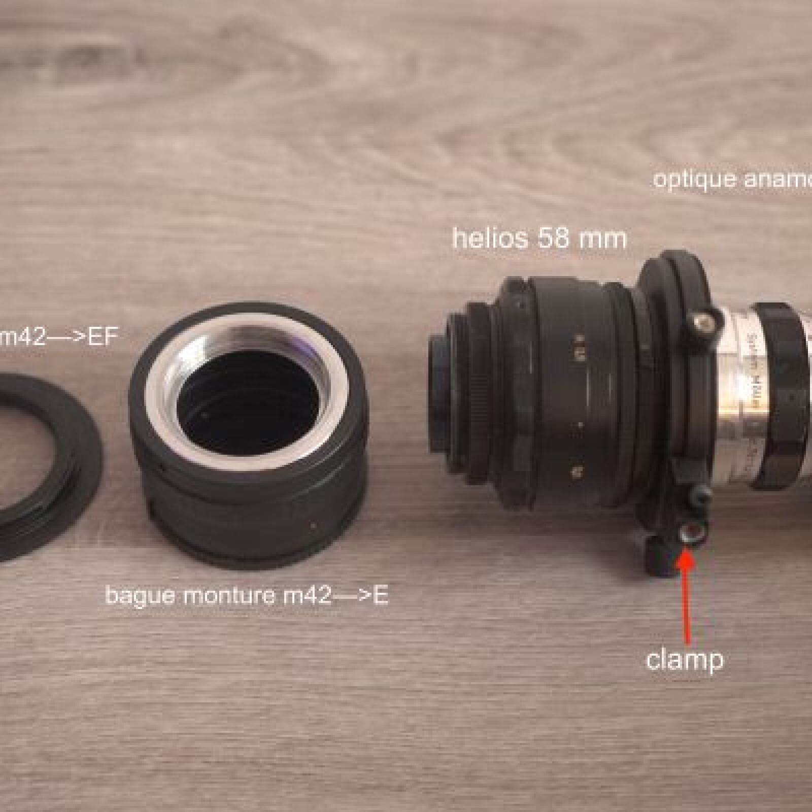 Adaptateur anamorphique+single focus - Photo 2 sur 5