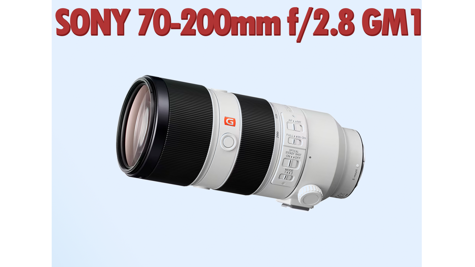 Sony 70-200mm f/2.8 GM OSS - Photo 1 sur 1