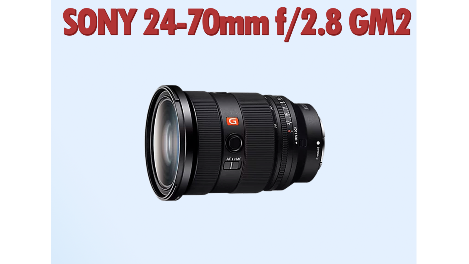 Sony FE 24-70mm f/2.8 GM II - Photo 1 sur 1