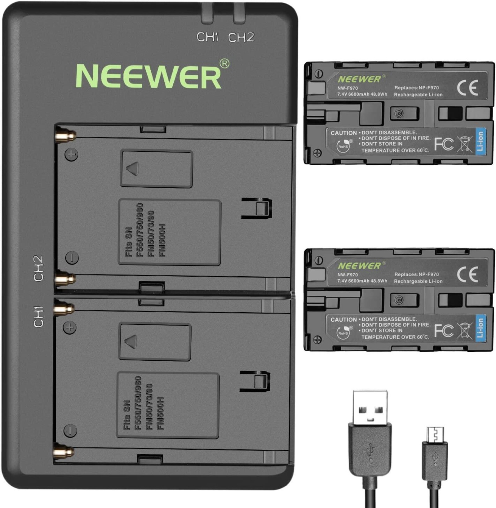 Kit de 2 Panneaux LED NEEWER 660 - Photo 4 sur 5