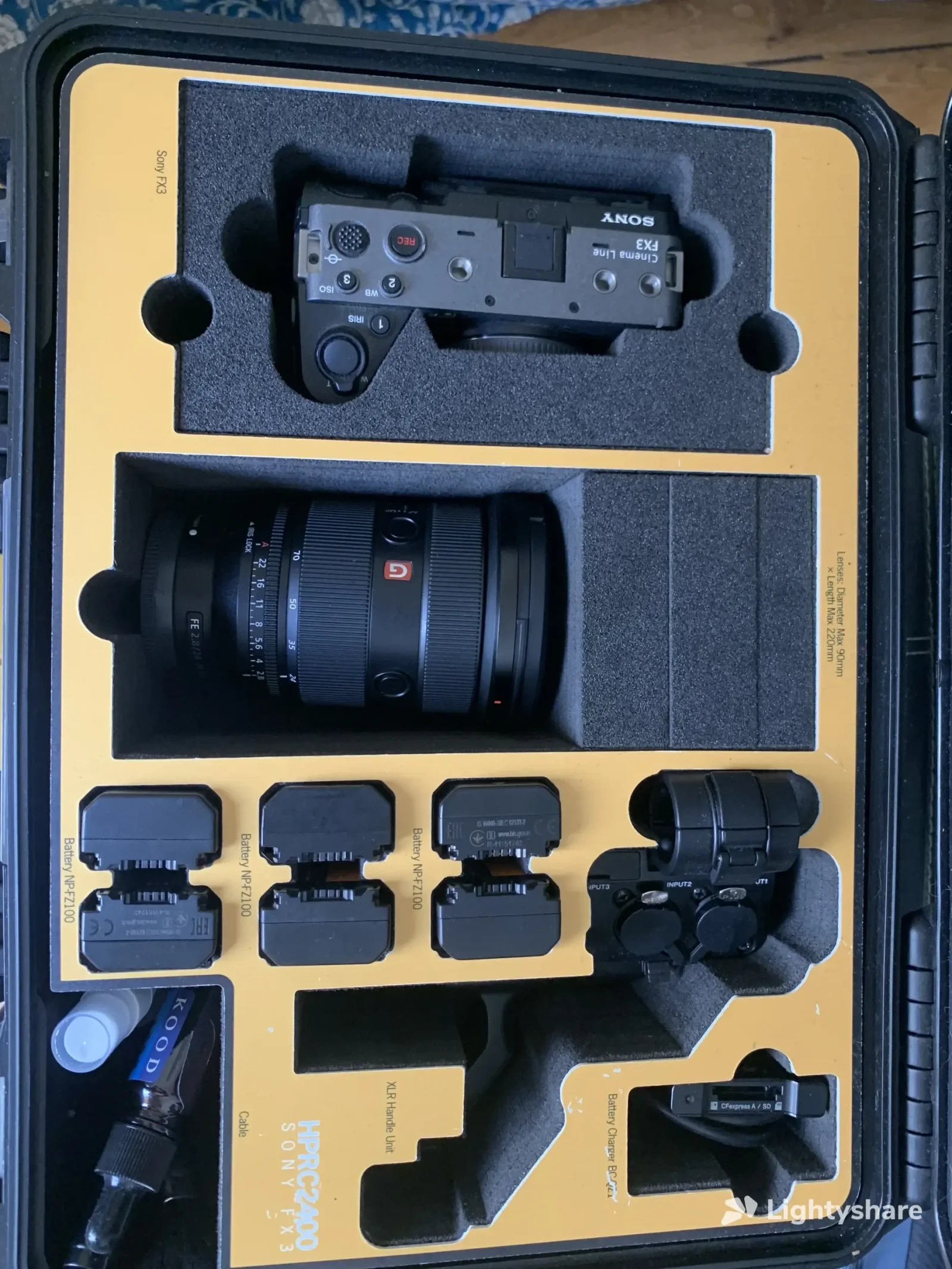 Pack FX3 - 24/70 GMii - Photo 1 sur 1
