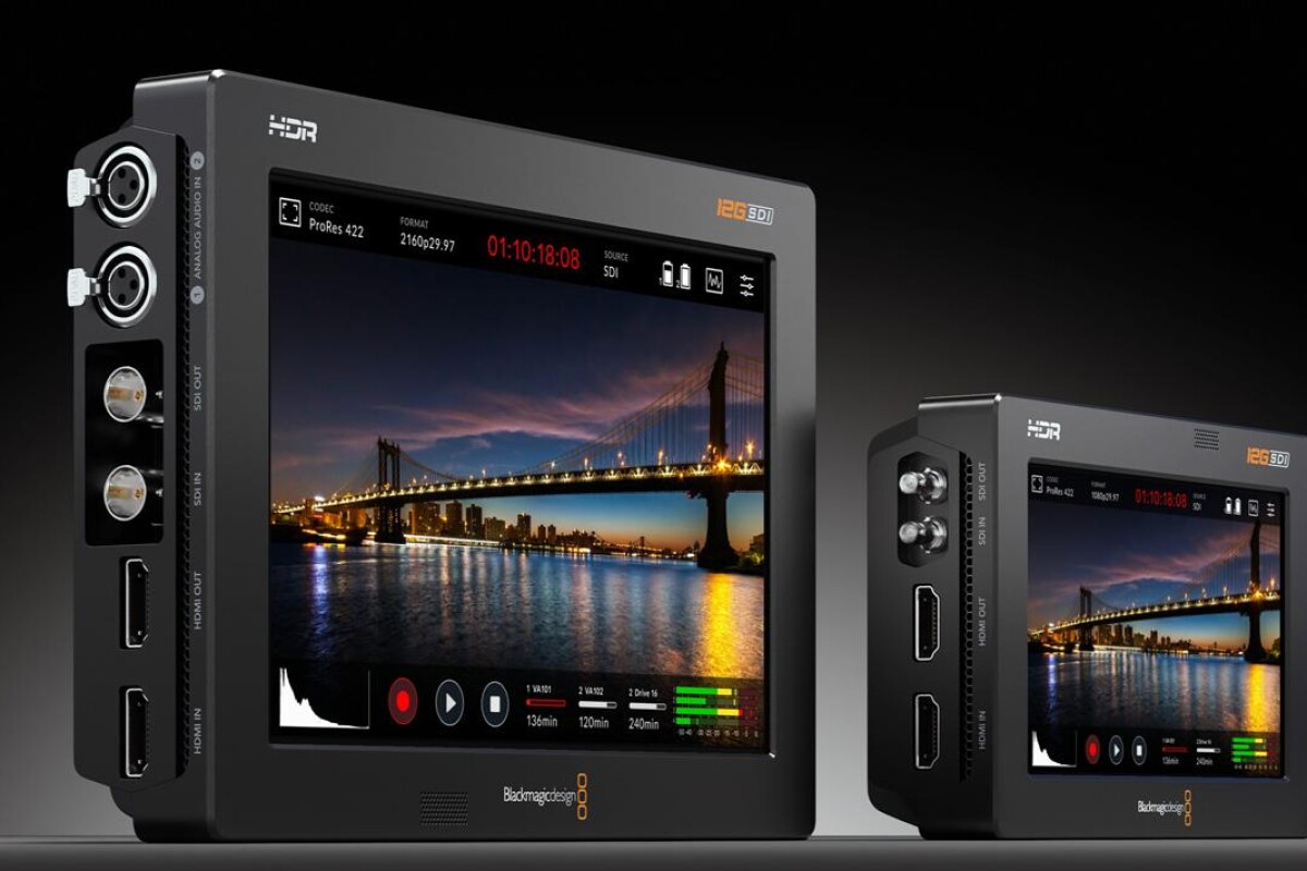 Location Blackmagic Video Assist 7 12G - Lightyshare