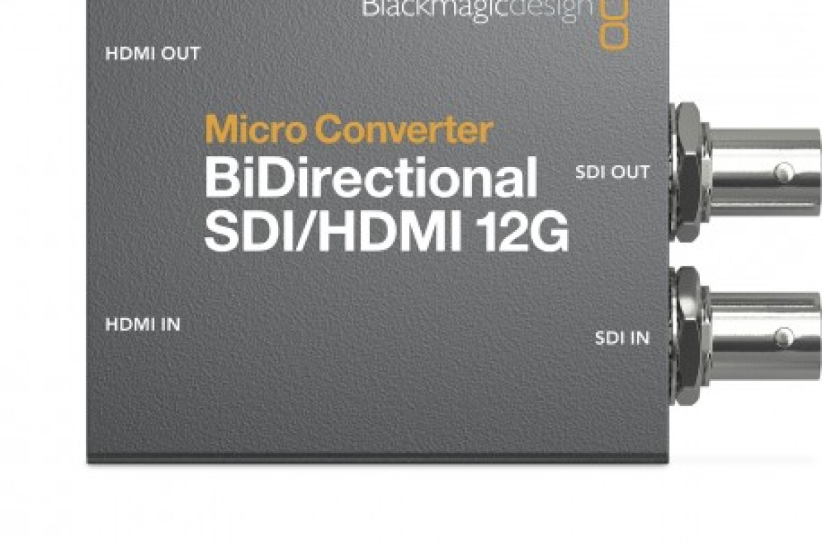 Location Blackmagic Micro Converter BiDirectional SDI/HDMI 12G - Lightyshare