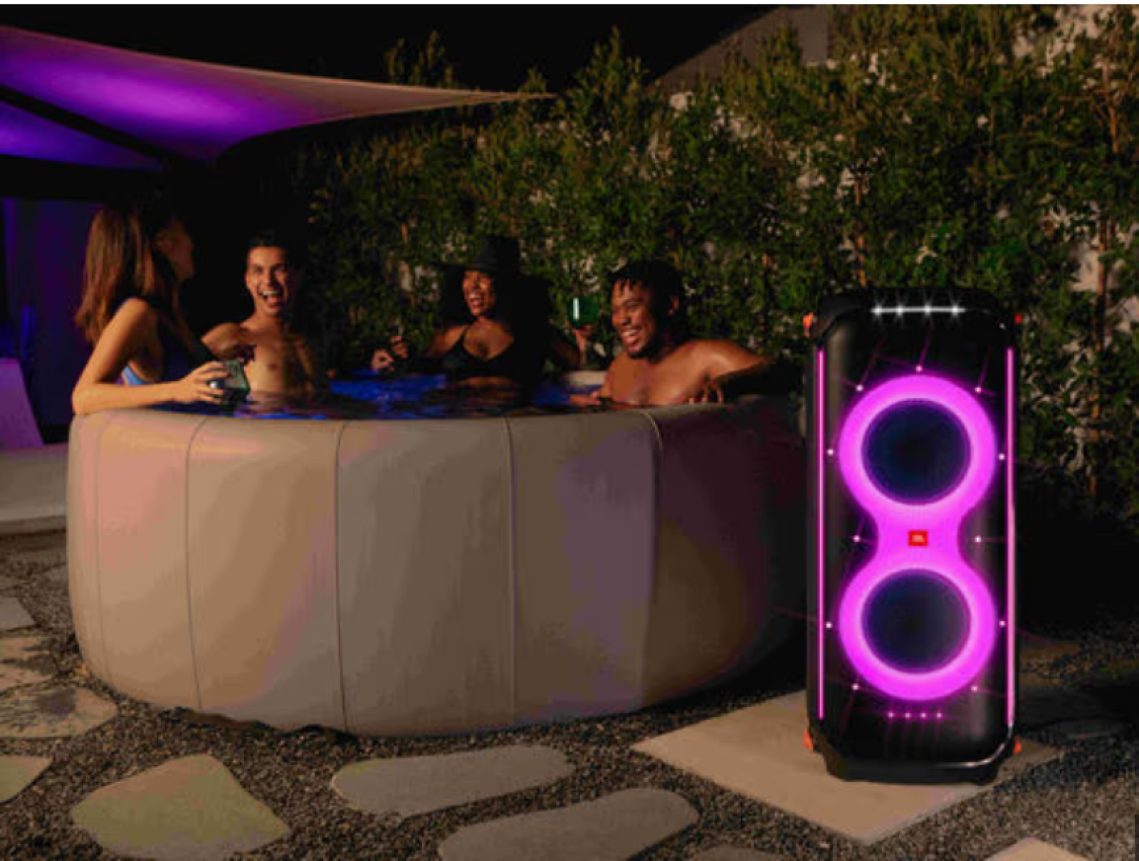 2 Enceintes JBL Partybox 710 à louer - Son puissant et effets lumineux - Photo 5 sur 6