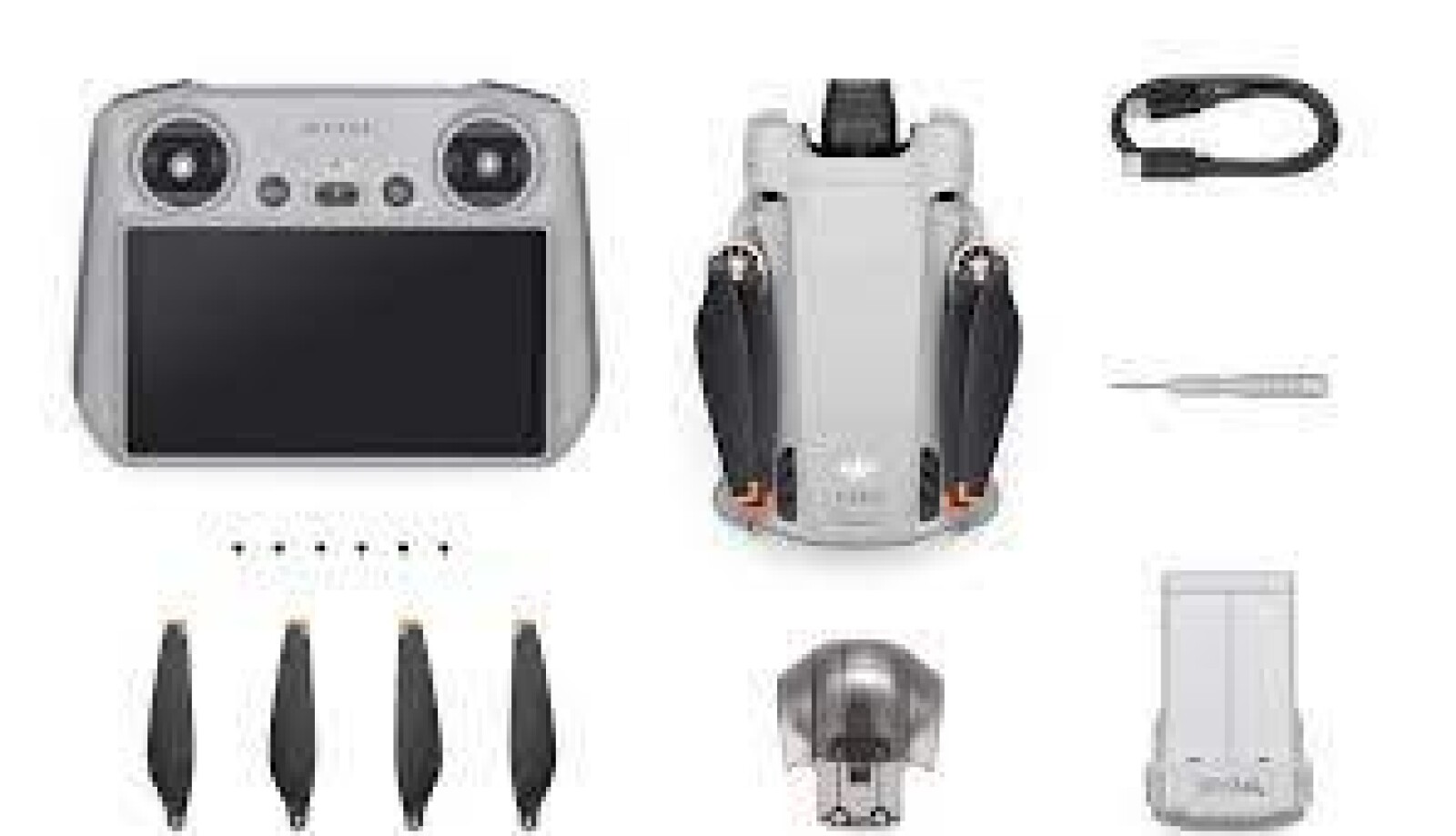 Pack Decouverte: DJI Mini 4 PRO + Telecomande RC + 1 Batterie + 1 Carte SD 128GB - Photo 3 sur 3