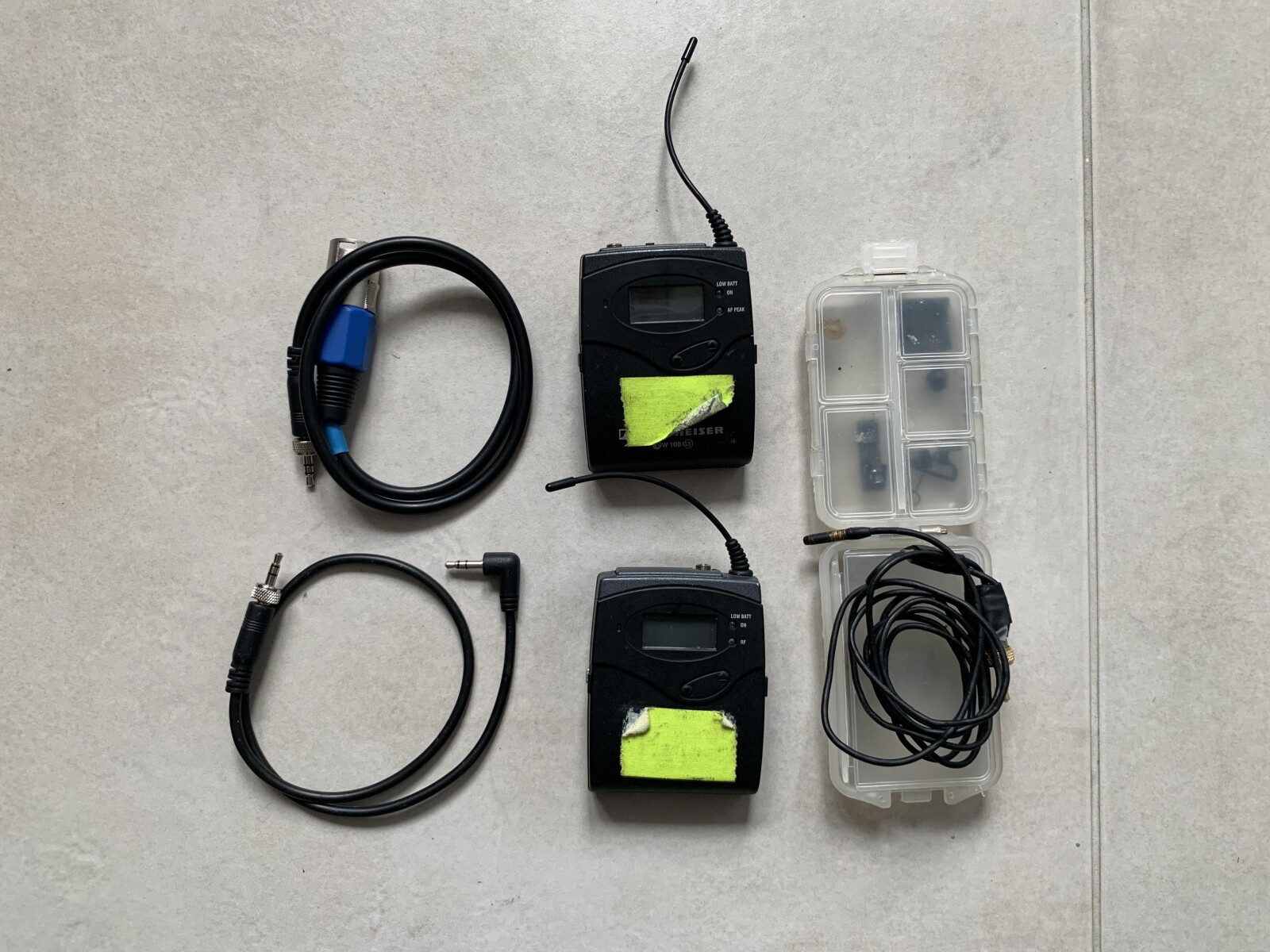 Kit HF sennheiser G3 + capsule micro Sanken Cos-11 - Photo 1 sur 1