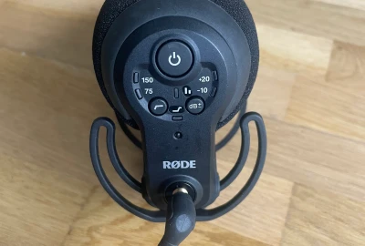 Location Rode VideoMic Pro+