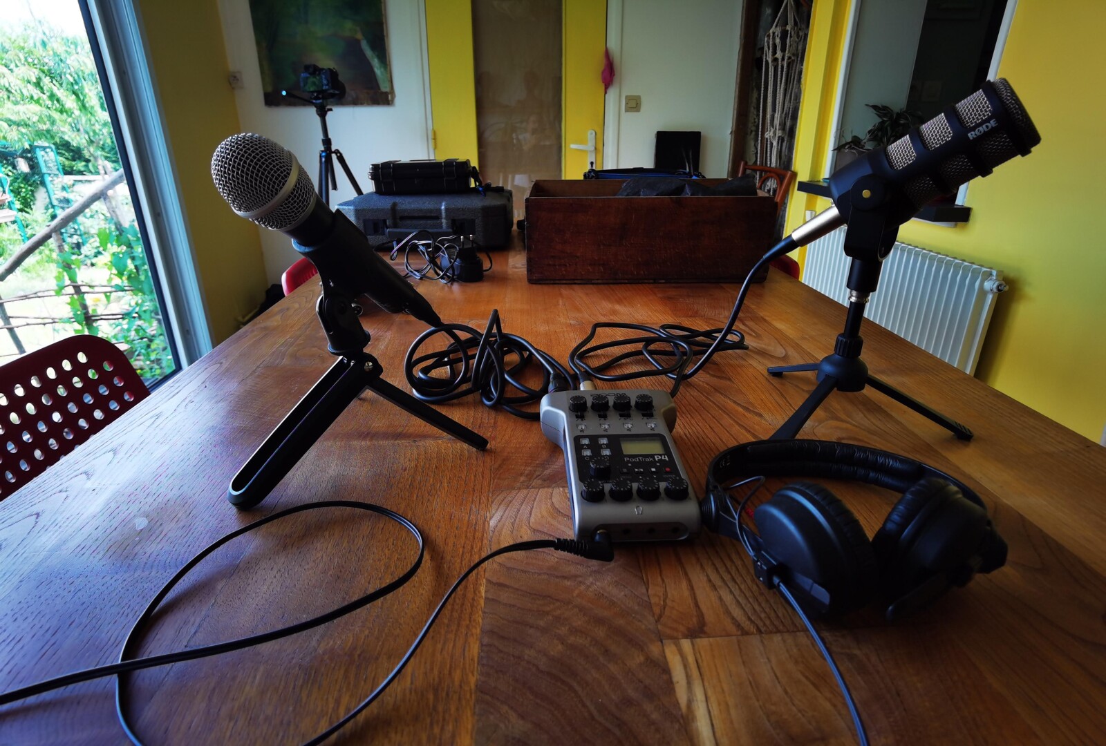Set up podcast avec podtrack P4 et 2 ou 3 micros. - Photo 3 sur 4