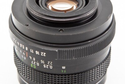 Location Pentacon 29mm f/2.8 + bague vers EF
