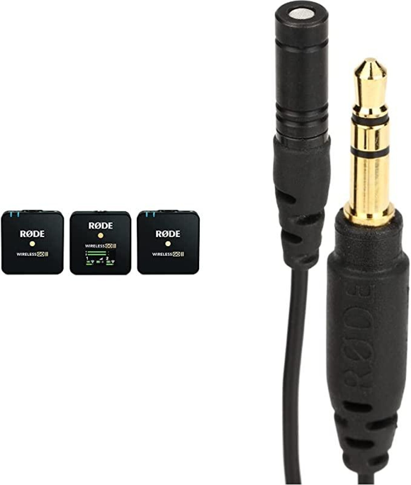 Set de micros RØDE Wireless GO II & Lavalier GO - Photo 2 sur 4