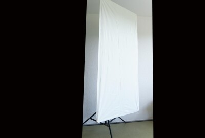 Location Panneau noir/blanc sur pied