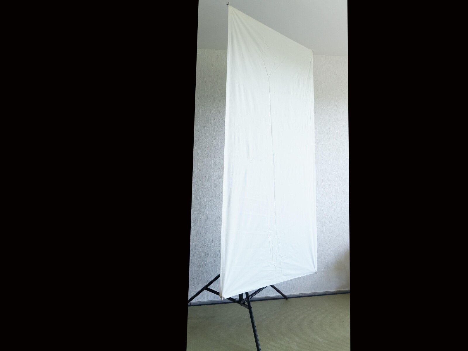 Panneau noir/blanc sur pied - Photo 2 sur 3