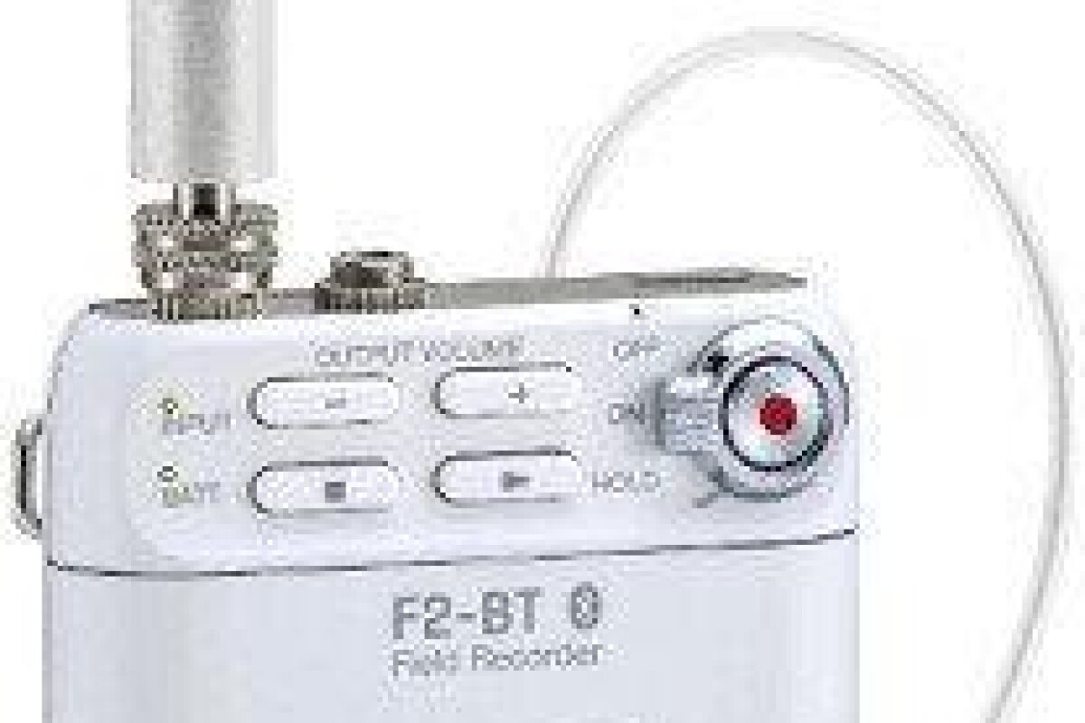 Location Micro cravate ZOOM F2 BT Blanc - Lightyshare