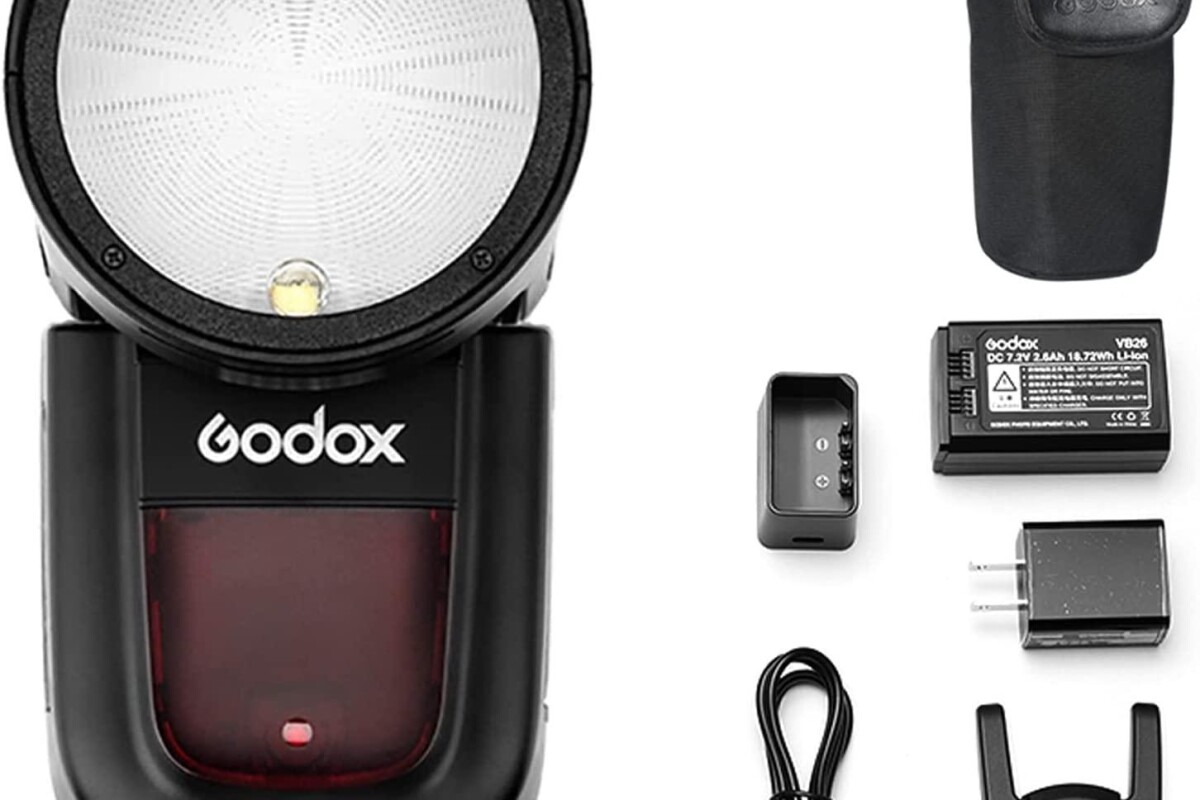 Location Flash GODOX V1S + Transmetteur + Batterie - Lightyshare